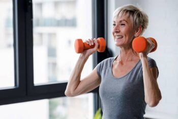 Weight training can increase bone density and reduce the risk of osteoporosis